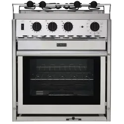 FORCE10 3-flam. Euro Compact Ceranfeld-Kocher mit Backofen/Grill...