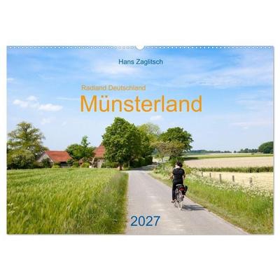 Radland Deutschland - Münsterland (Wandkalender 2027 DIN A2 quer), CALVENDO Monatskalender