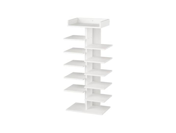 Vicco Schuhschrank Stepy, Weiß, 45 x 114 cm