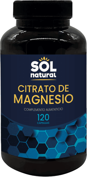 Sol Natural Citrato de Magnesio 875mg 120 Caps