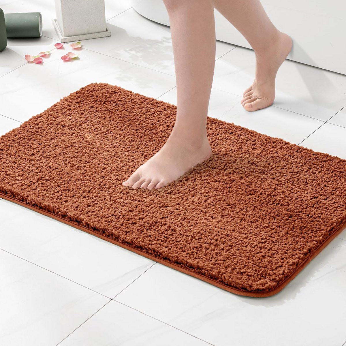 Luxe Antislip Badmat Absorberend en Zacht voor Badkamer en Keuken, 60 x 90 cm