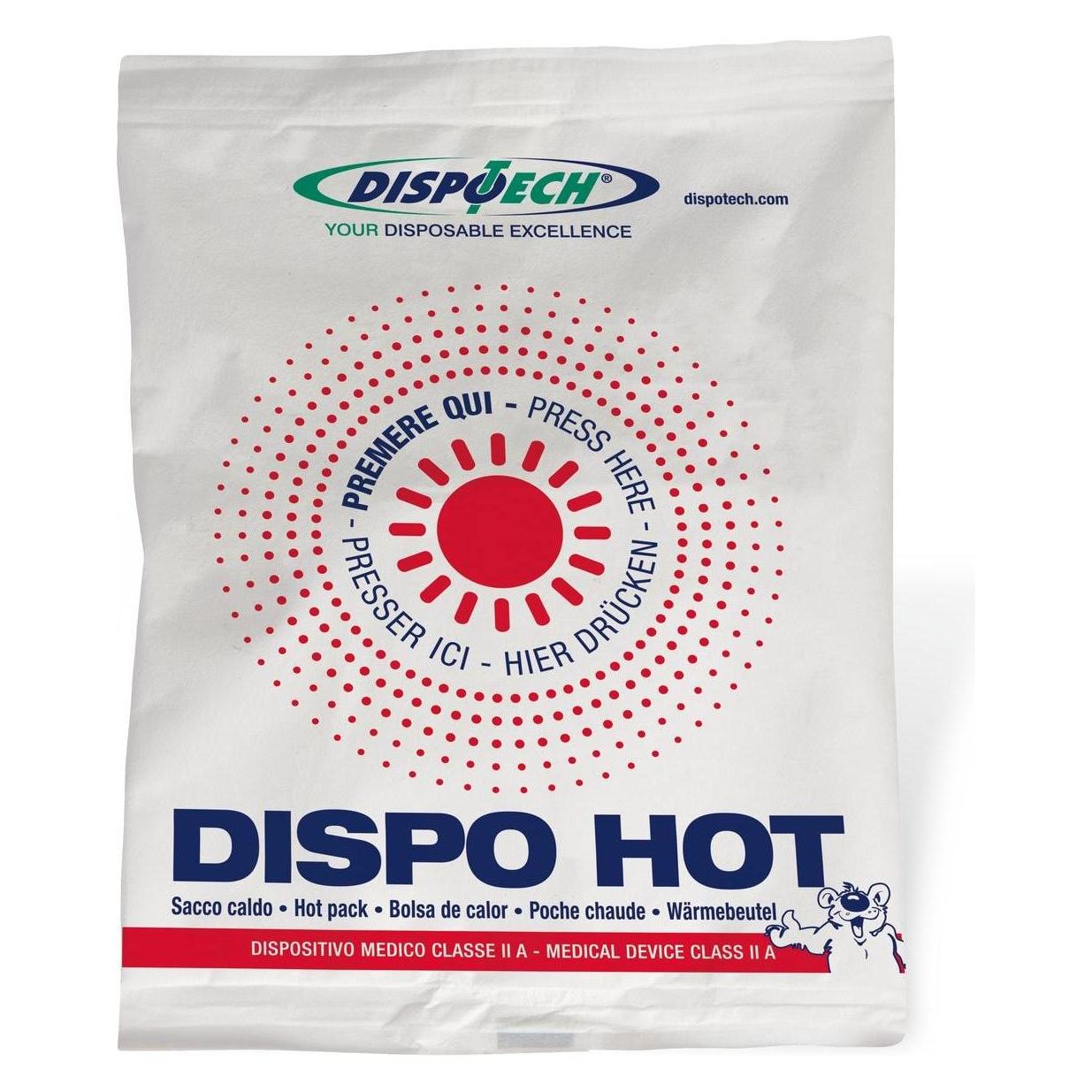 Dispotech Dispo Hot Wärmebeutel einweg 14 x 18 cm 25 Stück (SC1853HOT)