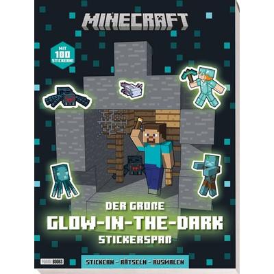 Minecraft: Der große Glow-in-the-Dark Stickerspaß: Stickern - Rätseln - Ausmalen