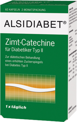 Alsitan GmbH ALSIDIABET Zimt-Catechine f.Diab.Typ II 1xtägl.Kps 29,1 g 07026899