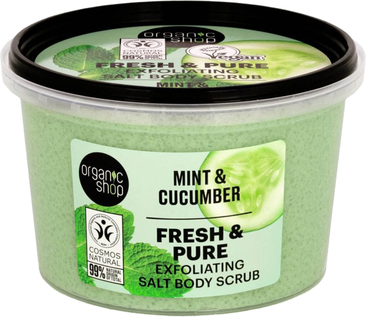 ORGANIC SHOP Mint & Cucumber Body Scrub 250ml