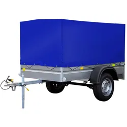 DIAMOND CAR Anhängerplane aus Tarpaulin 202 x 107,5 x 80 cm
