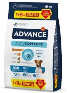 Advance Ração para Cães Mini Adult Frango 8 kg