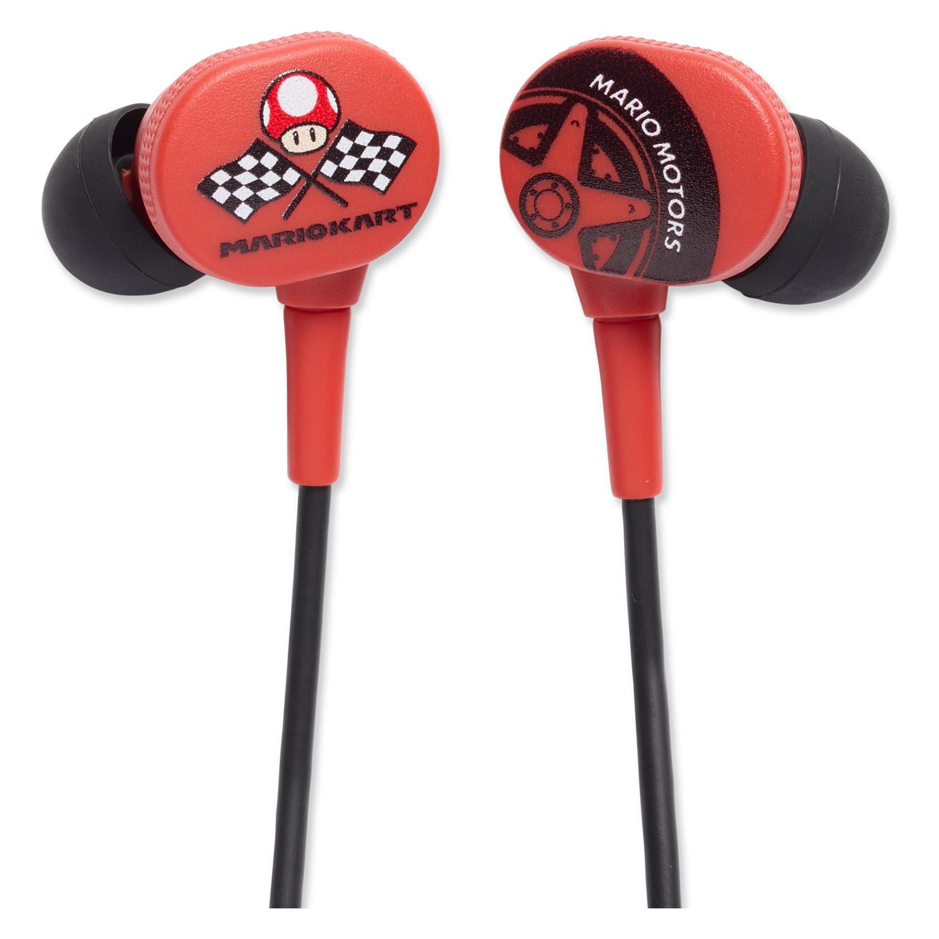 PowerA Wired Earbuds - Mario Kart Motors (Nintendo Switch) (Kabelgebunden) (NSHS0399-01)
