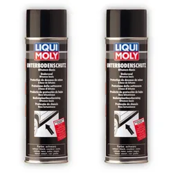 2x Unterbodenschutz LIQUI MOLY 6111 Bitumen Unterboden Schutz schwarz 500ml
