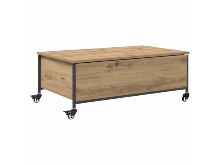 HKLGBVCR Moderner Couchtisch aus Holz, 91 x 55 x 32 cm