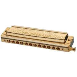 Tombo 1248SG Unichromatic Gold C - chromatische Mundharmonika