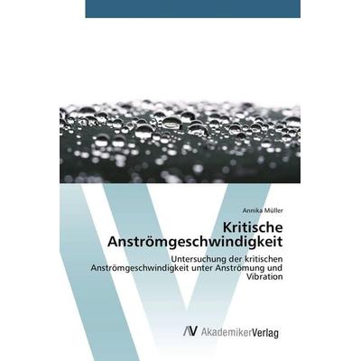 Kritische Anströmgeschwindigkeit, Taschenbuch von Annika Müller, AV Akademikerverlag, 978-3-639-88499-9