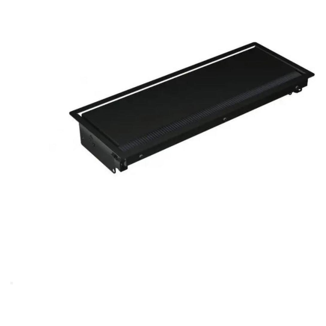 Bachmann CONI Einbaurahmen 4-fach schwarz RAL 9005 (911.091) (4x, Typ 13) (911.091)