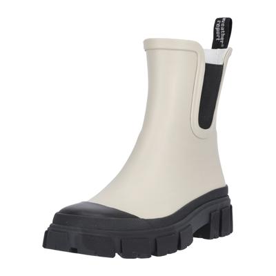 Gummistiefel WEATHER REPORT "Raylee", Damen, Gr. 40, Kunstfaser, beige (hellbeige), Gummi, Schuhe Gummistiefel, mit rutschhemmendem Allwetterprofil