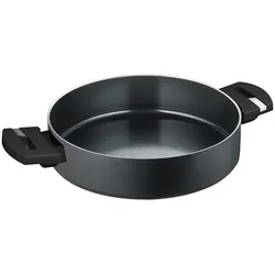 Berndes Servierpfanne Alu Recycled Induction 28 cm, Pfanne + Kochtopf, Schwarz