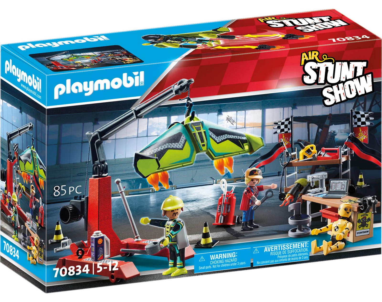 Playmobil Stuntshow 70834 Luchtacrobatiekshow Servicepost