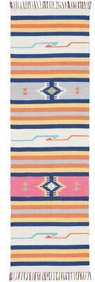 Nourison Baja Striped Southwestern Fringe Area Rug
