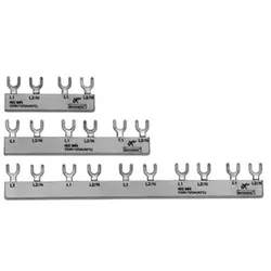 ABB BAE-G1/57/16-90degrees Sammelschiene 1-phasig, 16 mm2, 57 Pins, 90 Grad 4TQA750384R1657 BAEG1571690degrees
