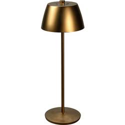 Konstsmide 7840-901 Eze LED-Akku-Tischlampe Kupfer matt
