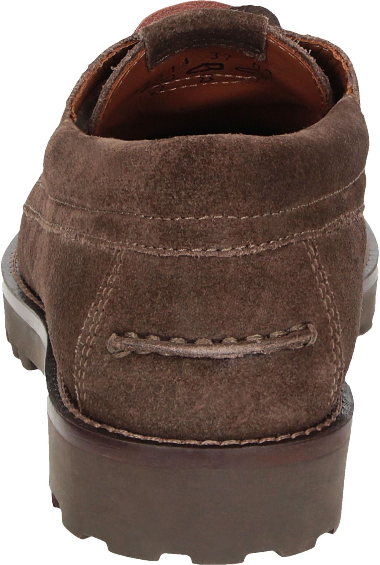 Schnürschuh SIOUX "Mikanera-700", Damen, Gr. 42 (UK 8), braun (dunkelbraun), Schuhe Schnürschuh