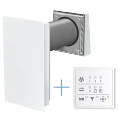 Roos Externe Steuerung R-Tube 40 ? für dezentrale 40 m3/h WRG-Lüftungssysteme ? ...