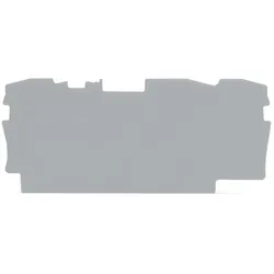 WAGO Abschluss-u Zwischenplatte 1mm dick 2004-1391