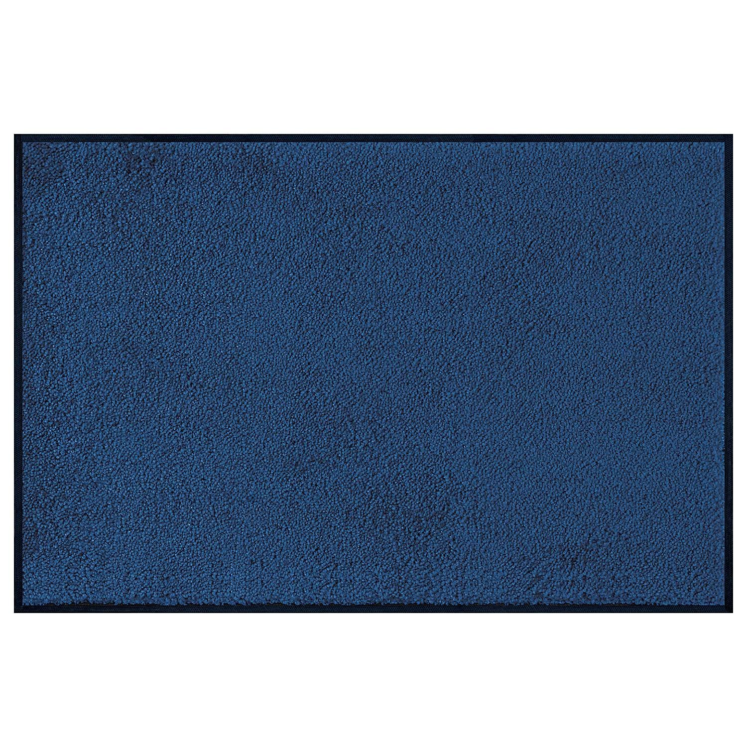 Wash + Dry Voetmat Navy blauw 60 x 90 cm