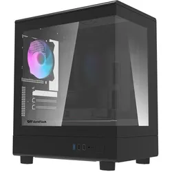 Darkflash Tech DB330M v2 (mATX, Mini-ITX), PC Gehäuse, Schwarz