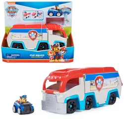 Spin Master - PAW Patrol – Pup Squad Mini-Patroller Teamfahrzeug mit Chase-Spielzeugauto