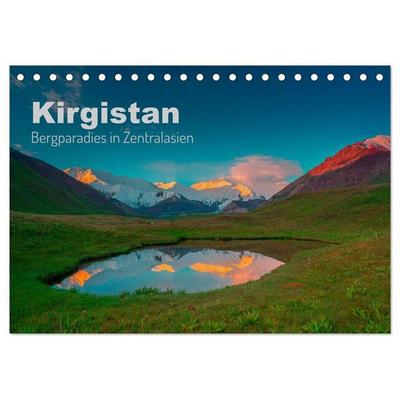Kirgistan Bergparadies in Zentralasien (Tischkalender 2027 DIN A5 quer), CALVENDO Monatskalender