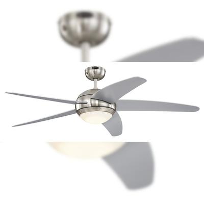 Westinghouse Deckenventilator Bendan LED Silber mit Fernbedienung 132