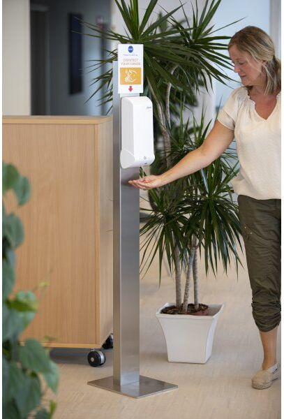 Combiplum Gulvstander Inkl. Elektronisk Dispenser