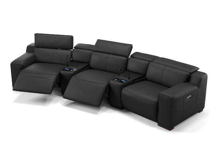 Leder Kinocouch LORETO Relaxsofa