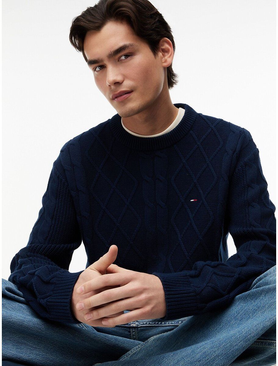 TOMMY JEANS Pull structuré en grosse maille