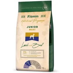 FITMIN Maxi Junior Lamb&Beef 12kg