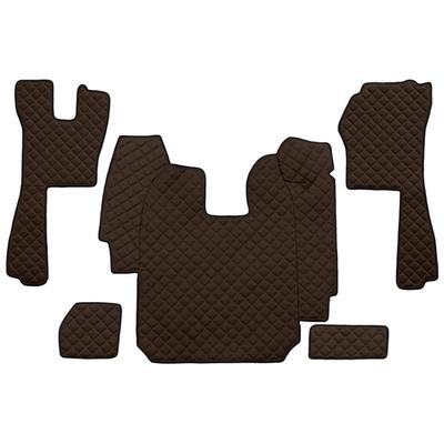 F-CORE Fußmattensatz SCANIA FL03 BROWN Autofußmatten