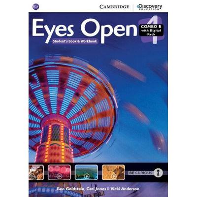 Eyes Open Level 4 Combo B with Online Workbook and Online Practice, Taschenbuch von Ben Goldstein,Ceri Jones,Vicki Anderson, Cambridge University