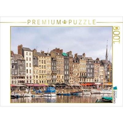 CALVENDO Puzzle Honfleur | 1000 Teile Lege-Größe 64x48cm Foto-Puzzle für glückliche Stunden