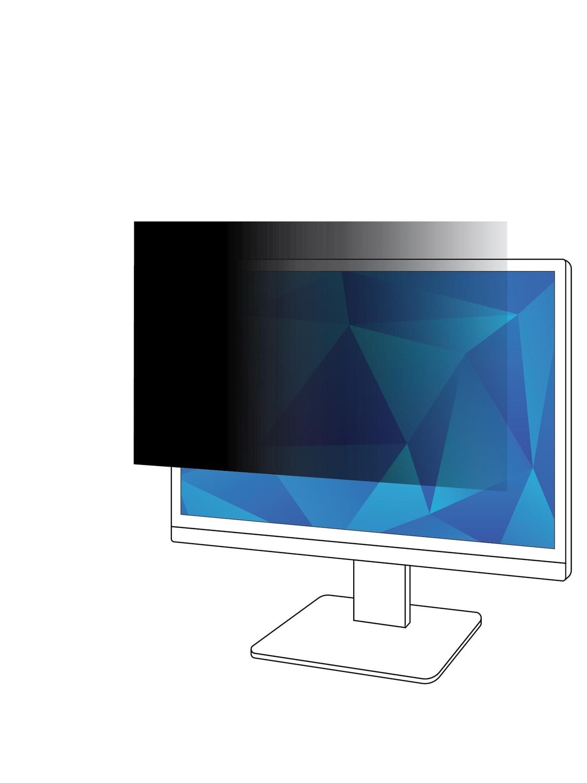 3M Privacy Filter for 28" Monitor 16:9 PF280W9B