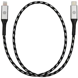 Volkswagen Anschlusskabel USB-C auf Apple Lightning Premium 50 cm 000051446CA