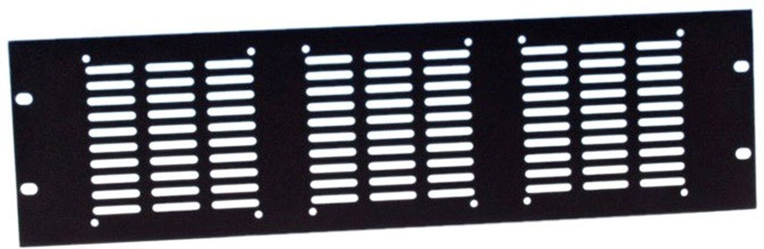 Adam Hall 19" Parts 8765 19" Rackblende Für 3 Axial-Lüfter