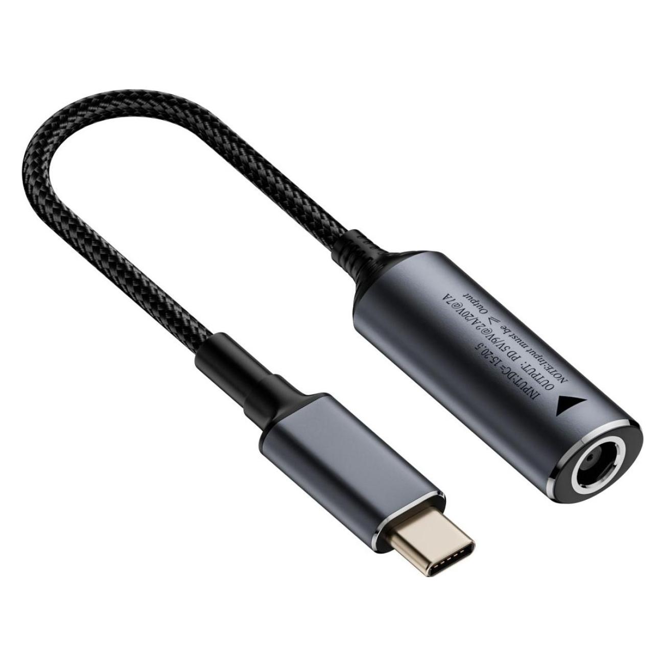 PowerGuard Lenovo IBM Thinkpad Round Tip 7.9 x 5.4mm to USB-C Charge Adapter 140W (140 W) (00035068)