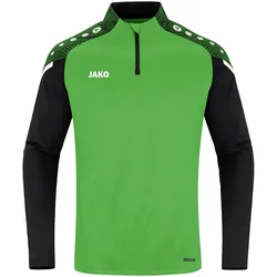 Jako Ziptop Performance soft green/schwarz 3XL