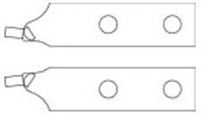 Gedore Paire de pointes de rechange (3534413)