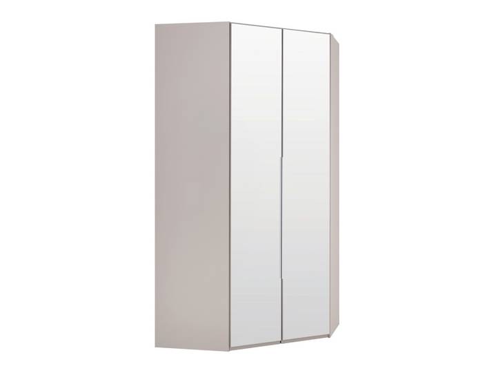 Eckkleiderschrank New York Grau/Sahara