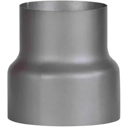 FireFix, Zubehör Kerzen + Kamin, Reduzierst.gr. Ø150/120mm Wandstärke 2 mm, grau