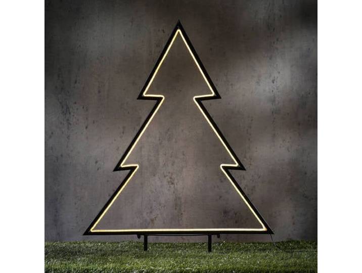 Luca Lighting kerst tuinsteker kerstboom met neon licht