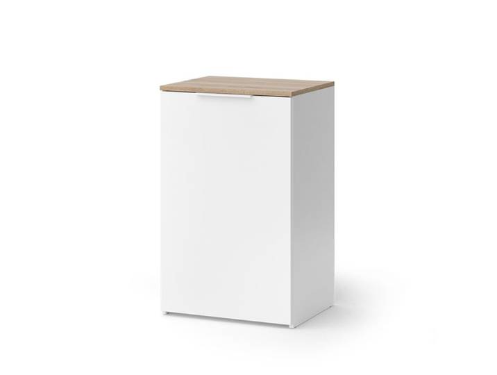 Commode Wido 50x80cm avec étagère Blanc Vicco 57442
