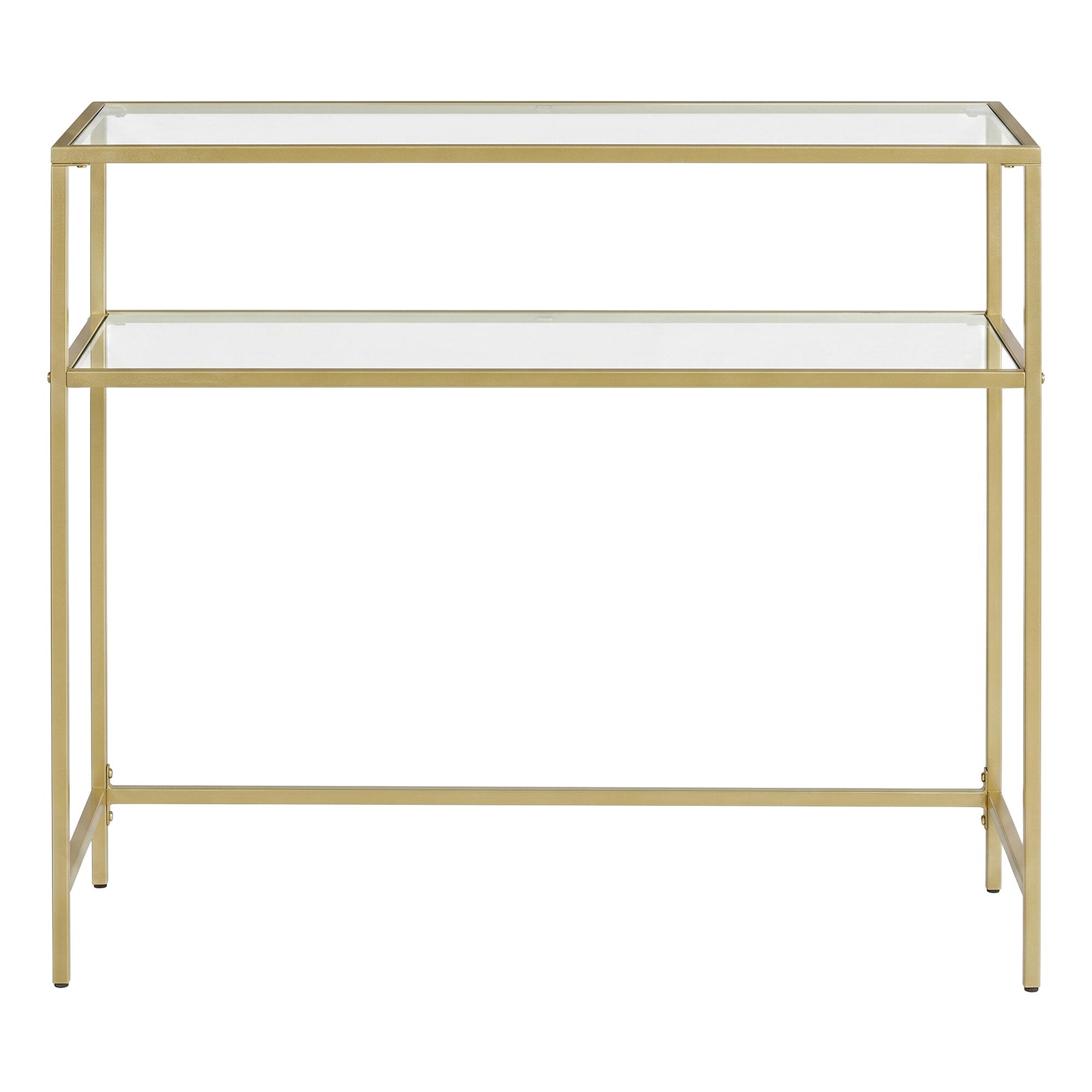 VASAGLE Konsolentisch mit 2 Ebenen, Eingangstisch, Sofaspitze LGTB35025A01