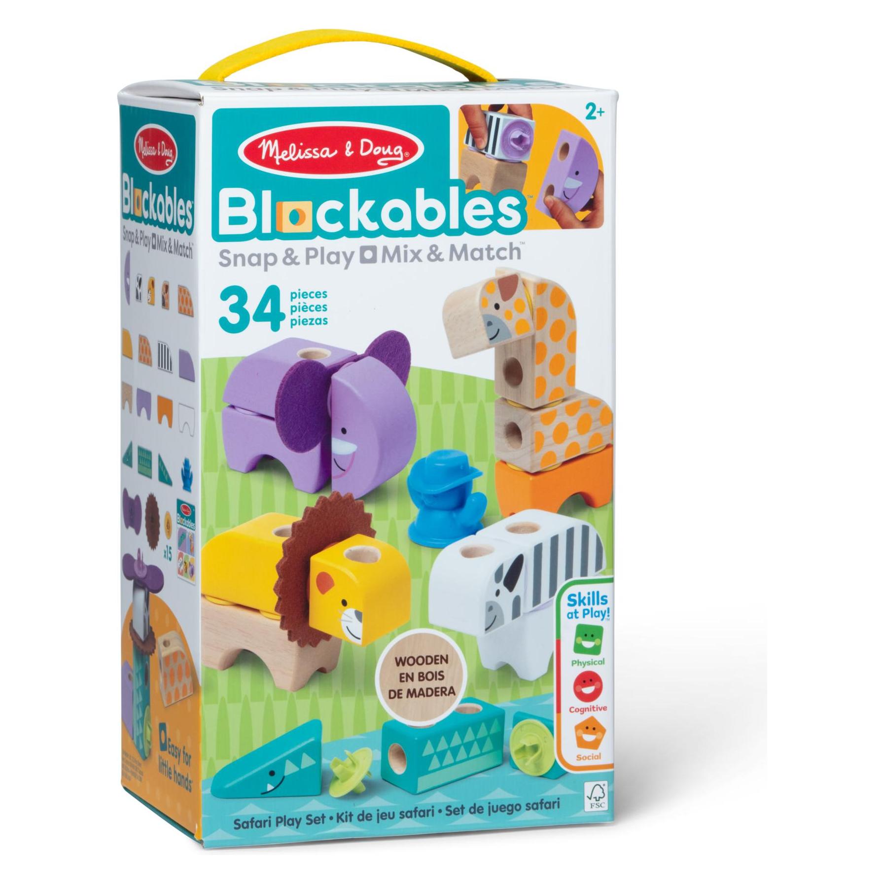 Spin Master Blockables Spielset Safari (6074903)